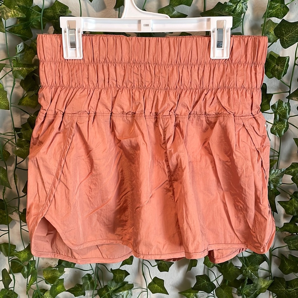 Free people way home shorts light orange